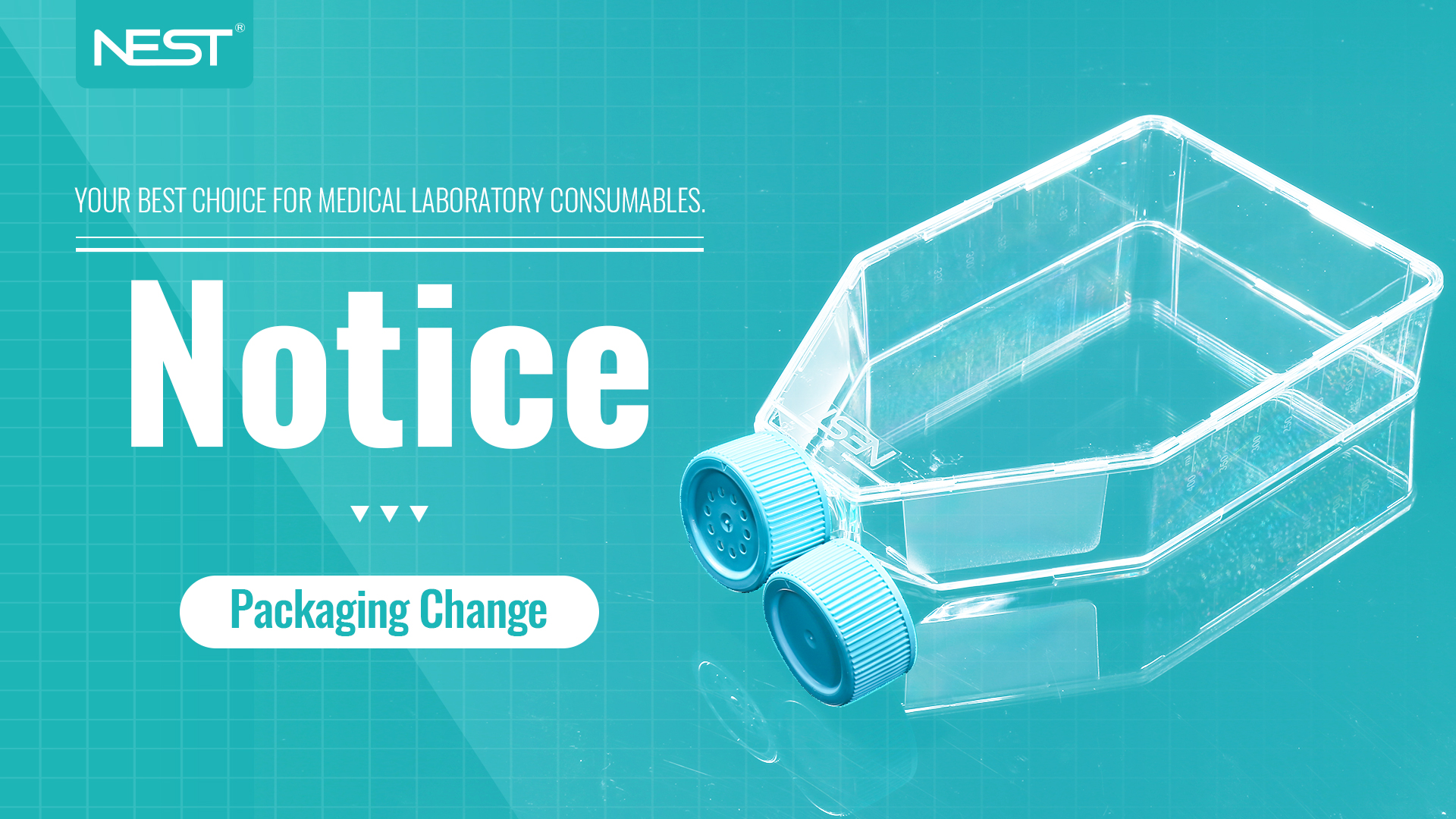 T75 Cell Culture Flask Packaging Changing Notification