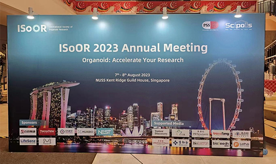 NEST attended International Society of Organoid Research (ISoOR) 2023 Annual Meeting @ Singapore 07 & 08 August 2023