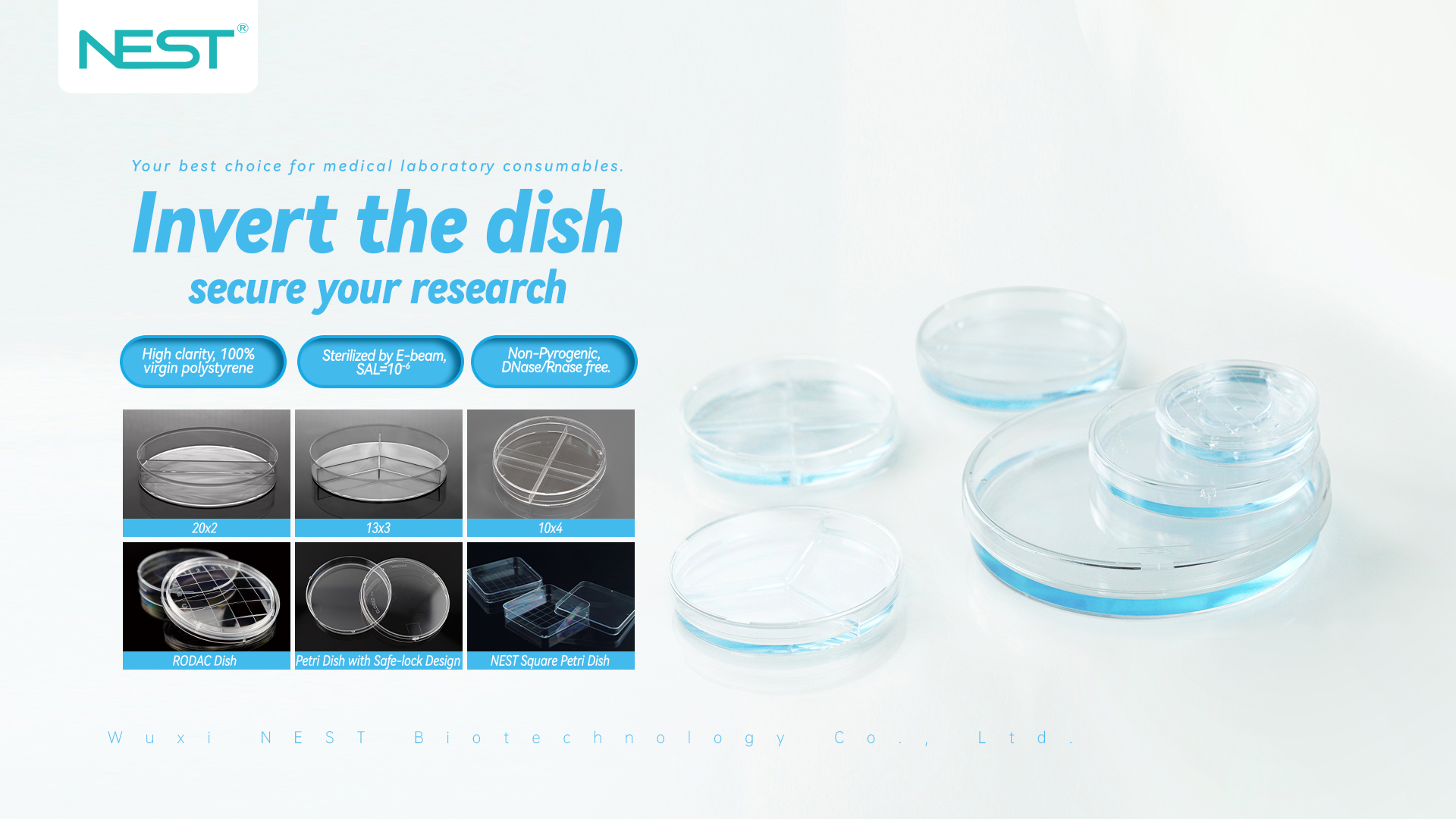 Why are petri dishes inverted during culturing？